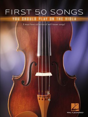cover image of First 50 Songs You Should Play on the Viola